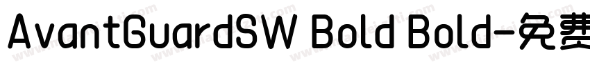 AvantGuardSW Bold Bold字体转换